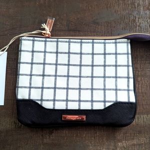 SOPHIA JOY x Conair Checked Out Zipper Pouch NWT